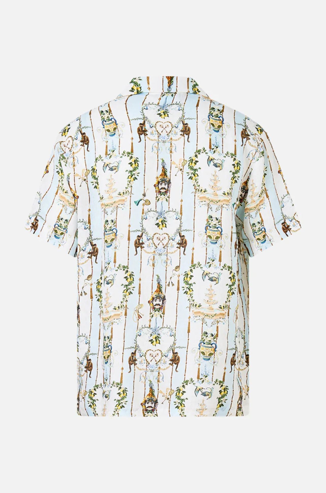 Camilla - Venus On A Vespa Short Sleeve Cabana Shirt