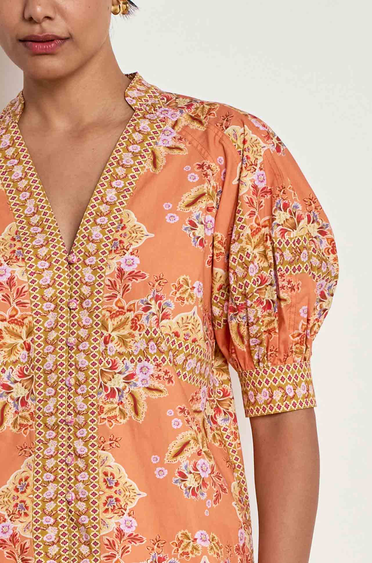 Zoe Kratzmann - sienne top in marigold glow
