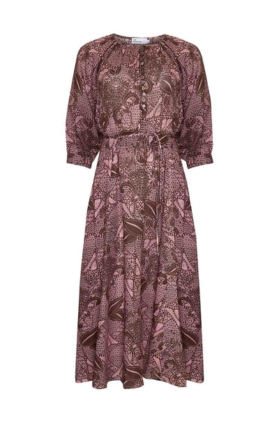 zoe kratzmann - sonata dress in cacao batik