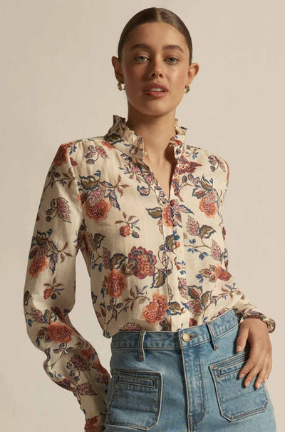 Zoe Kratzmann - stir top in heirloom bloom