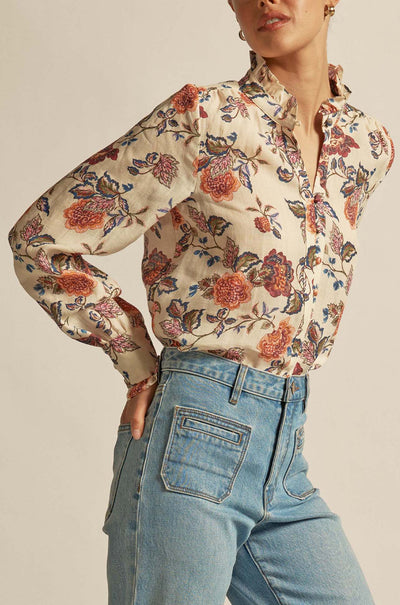 Zoe Kratzmann - stir top in heirloom bloom