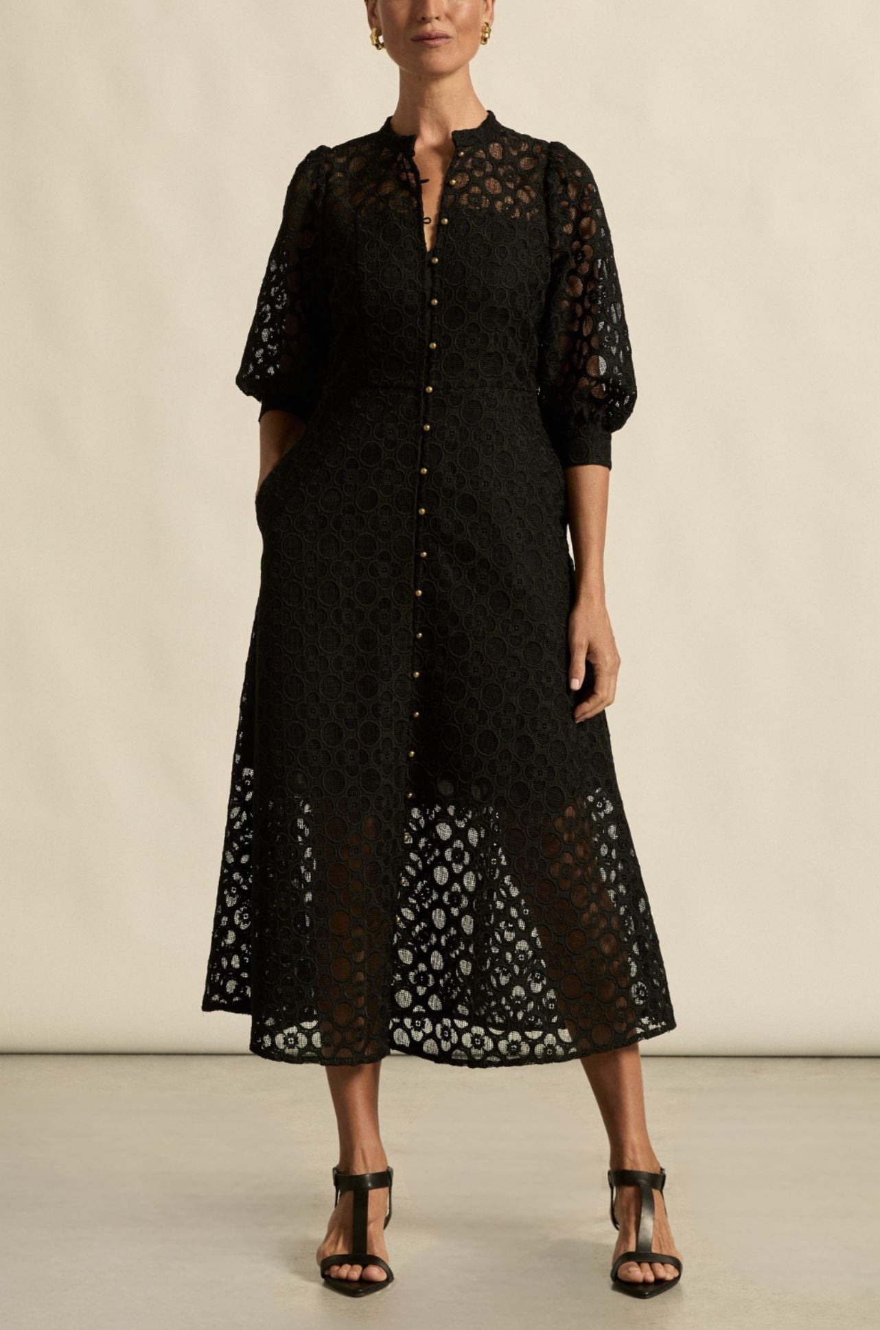 zoe kratzmann - succumb dress in black