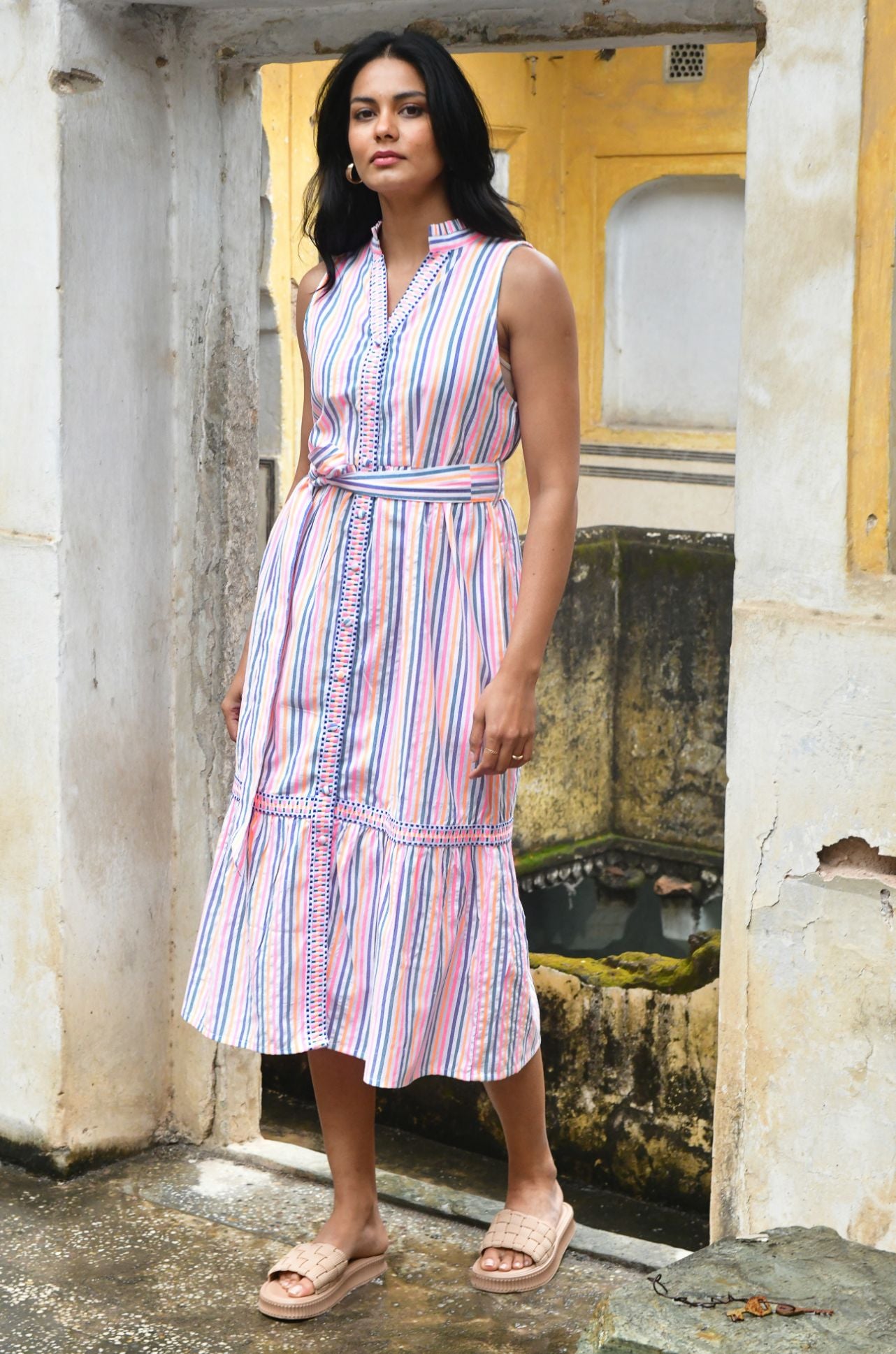 Azure and Indigo - Sunset Dress