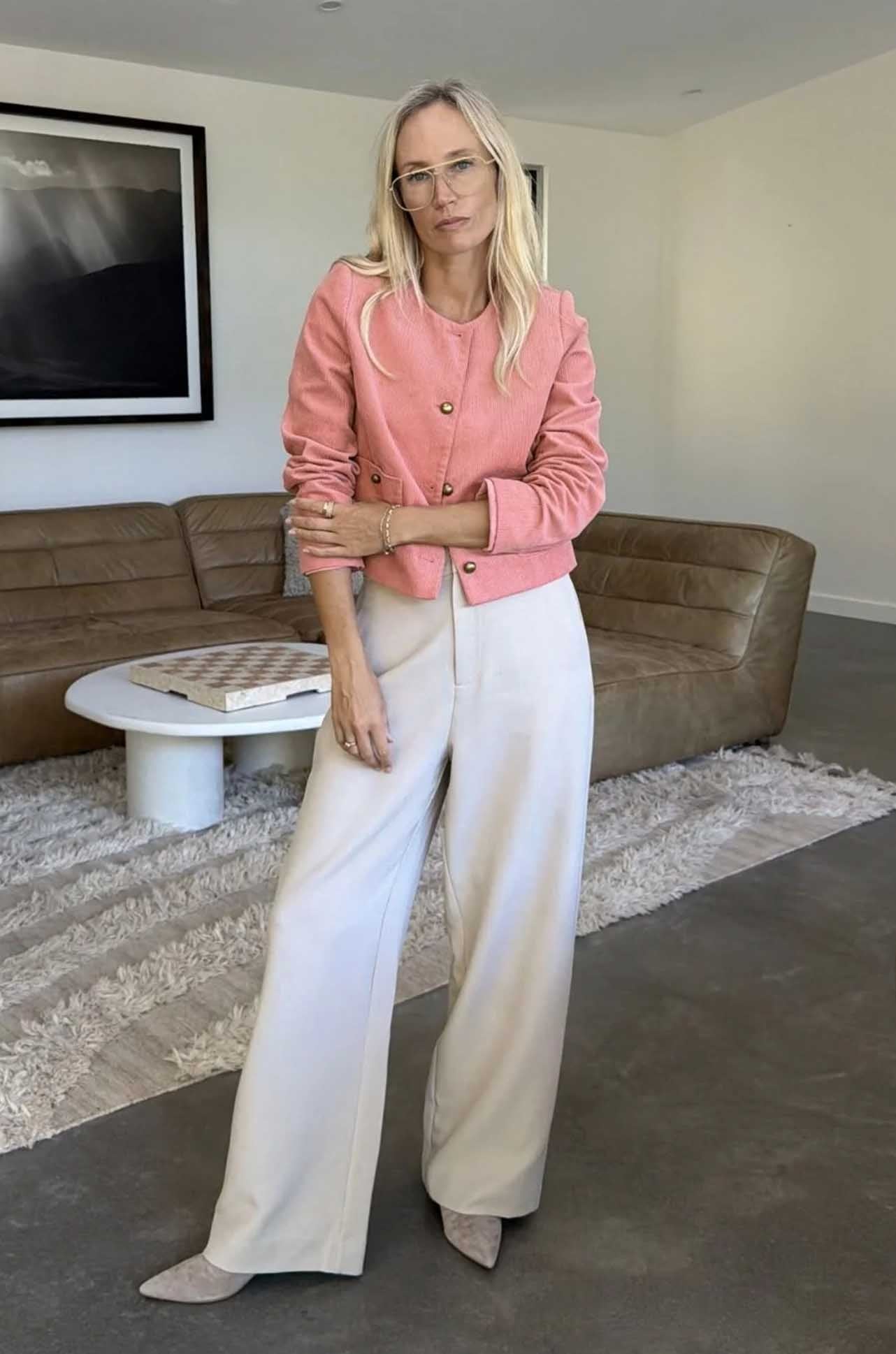 Zoe Kratzmann - sway jacket in camellia