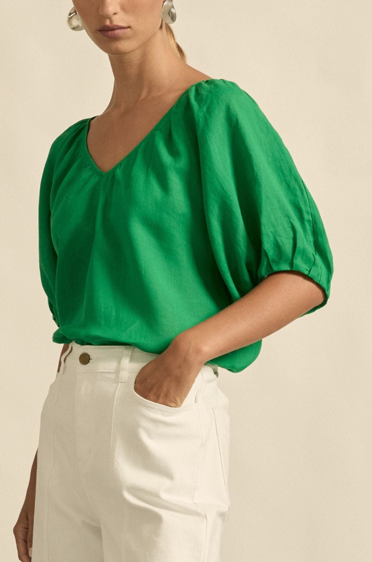 zoe kratzmann - trace top in parrot