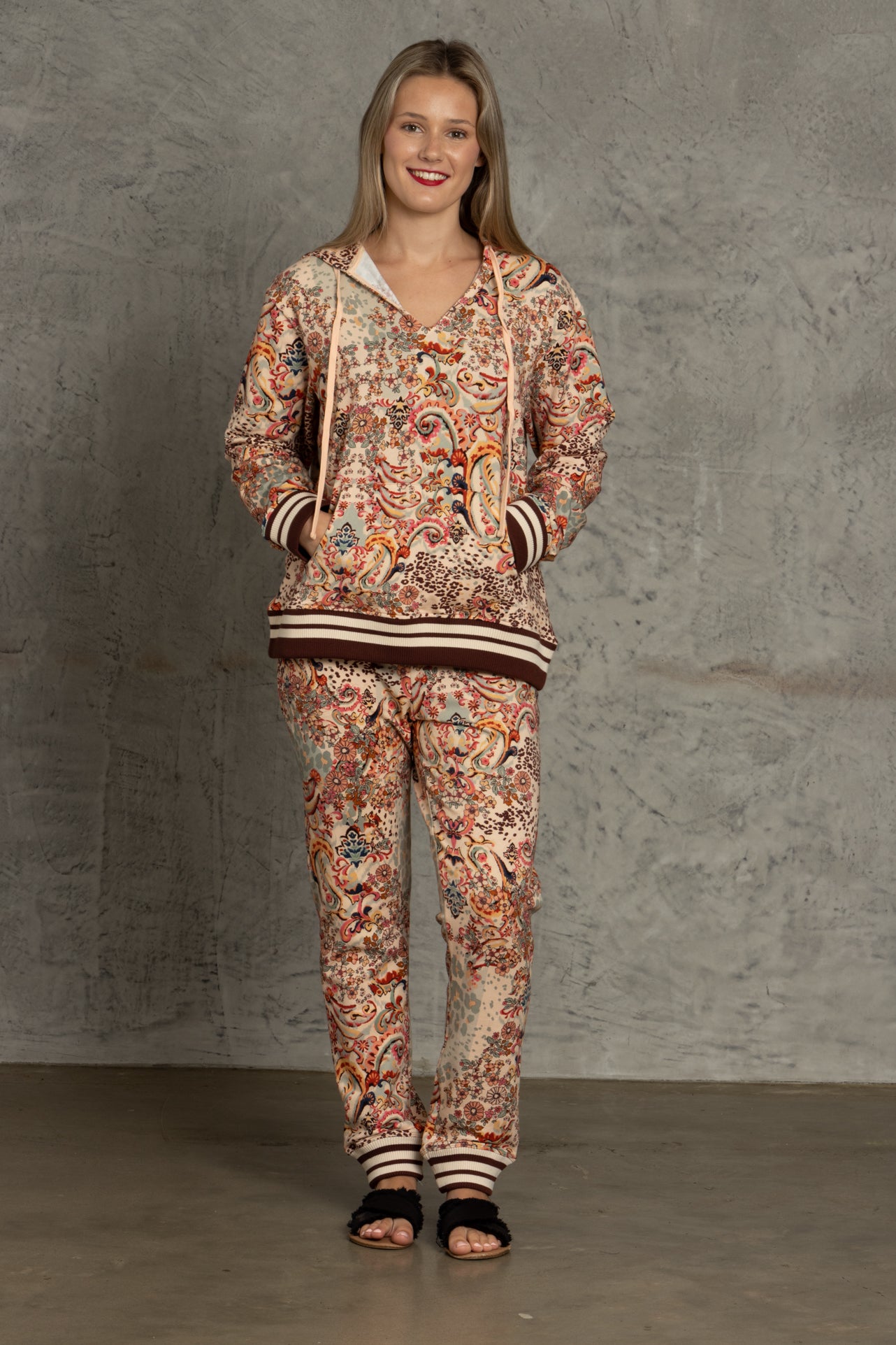 Johnny Was - Jungle Paisley Classic Oversized Hoodie