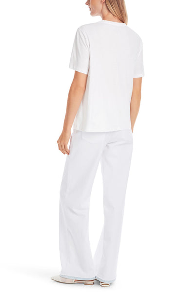 Marc Cain - Cotton T Shirt with Print