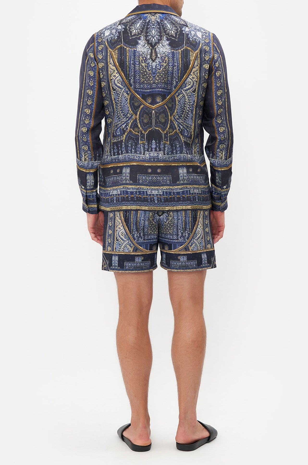 Camilla - Forever Family Long Sleeve Camp Collared Shirt