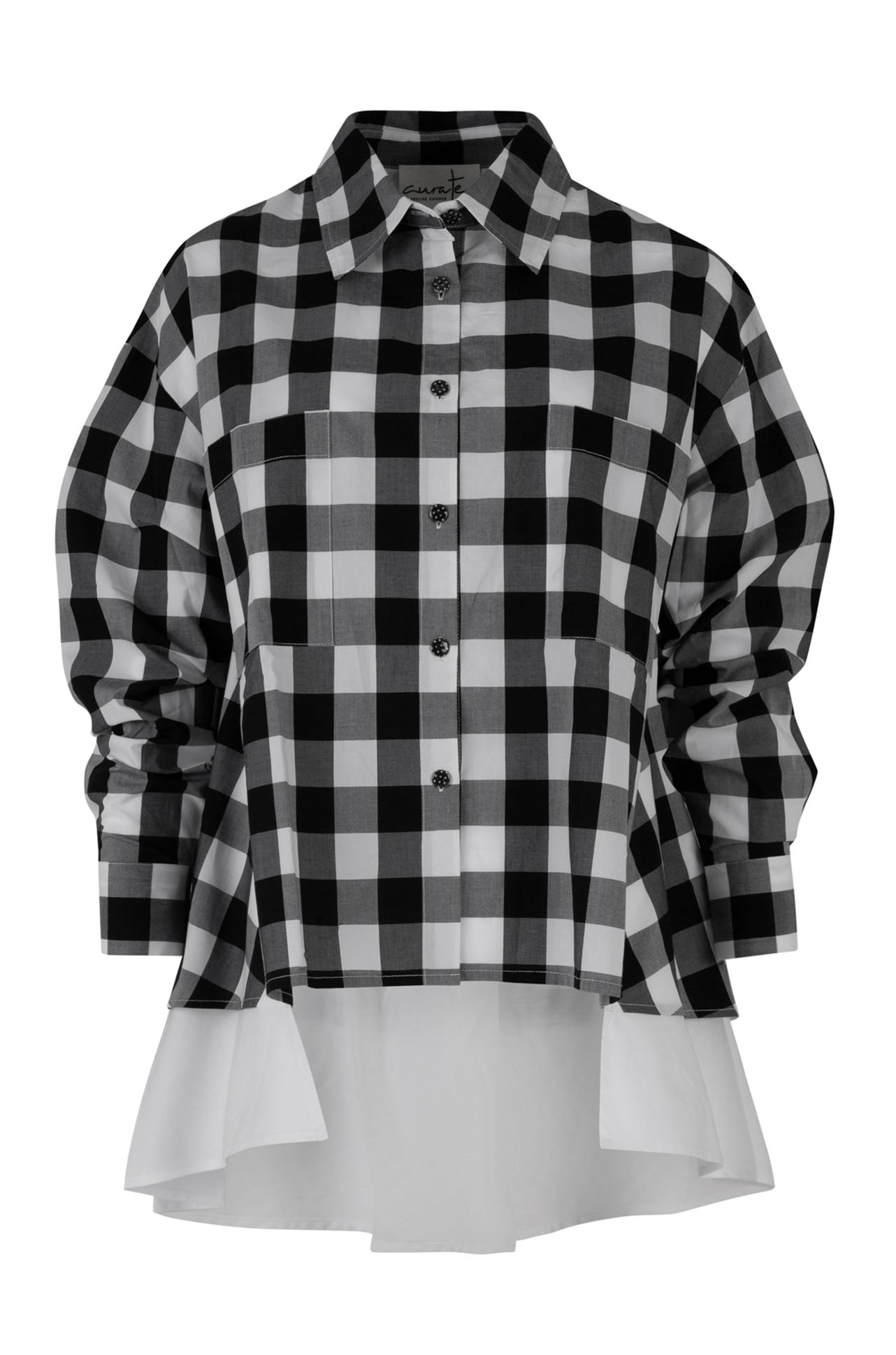 Curate - Lay A Table Double Feature Top in Black