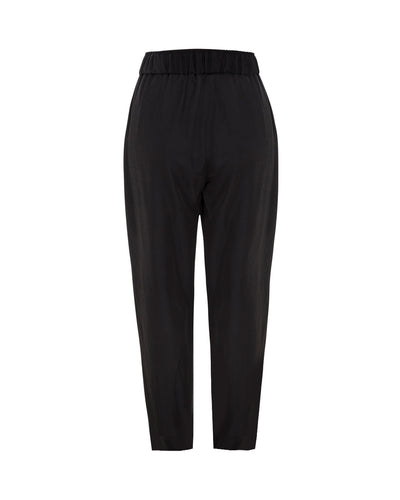 Mela_Purdie_Soft_Capri_Mache_Pant_Bottom_Navy_Black_White_www.zambezee.com.au