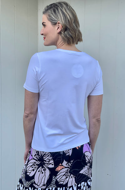 Faber - Flower Print Tee