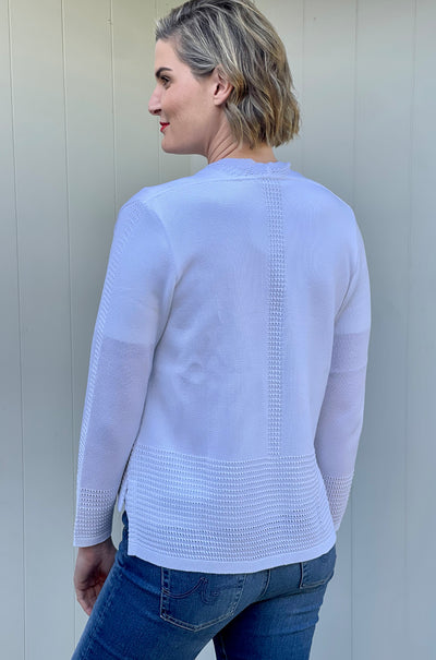 Faber - Open Front Knit Cardi
