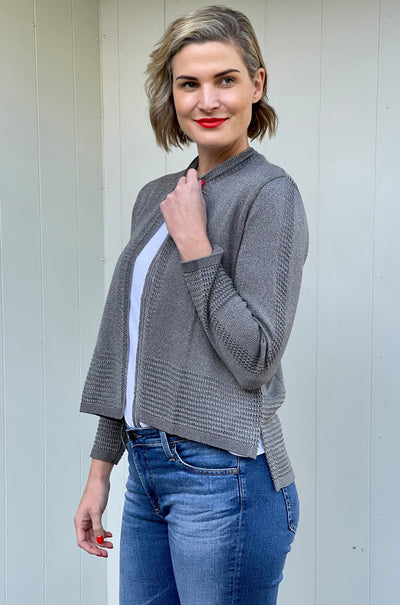 Faber - Open Front Knit Cardi