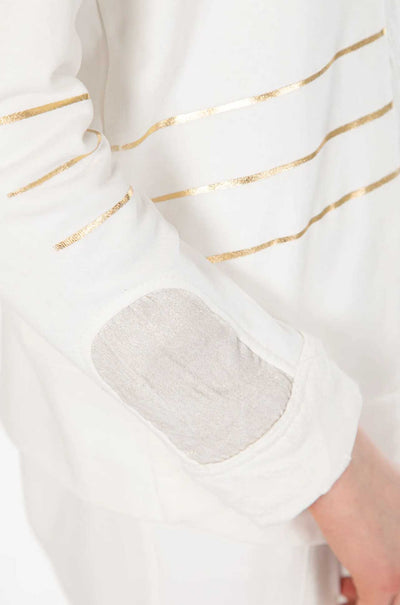 Elisa Cavaletti - Foil Trim Top