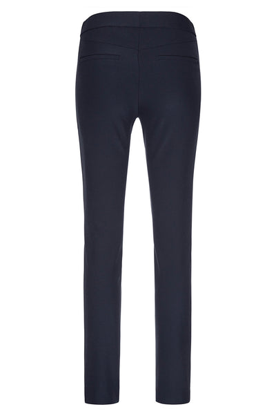 Gardeur - Slim Stretch Pull On Pant w/ Zip Pockets in Ink