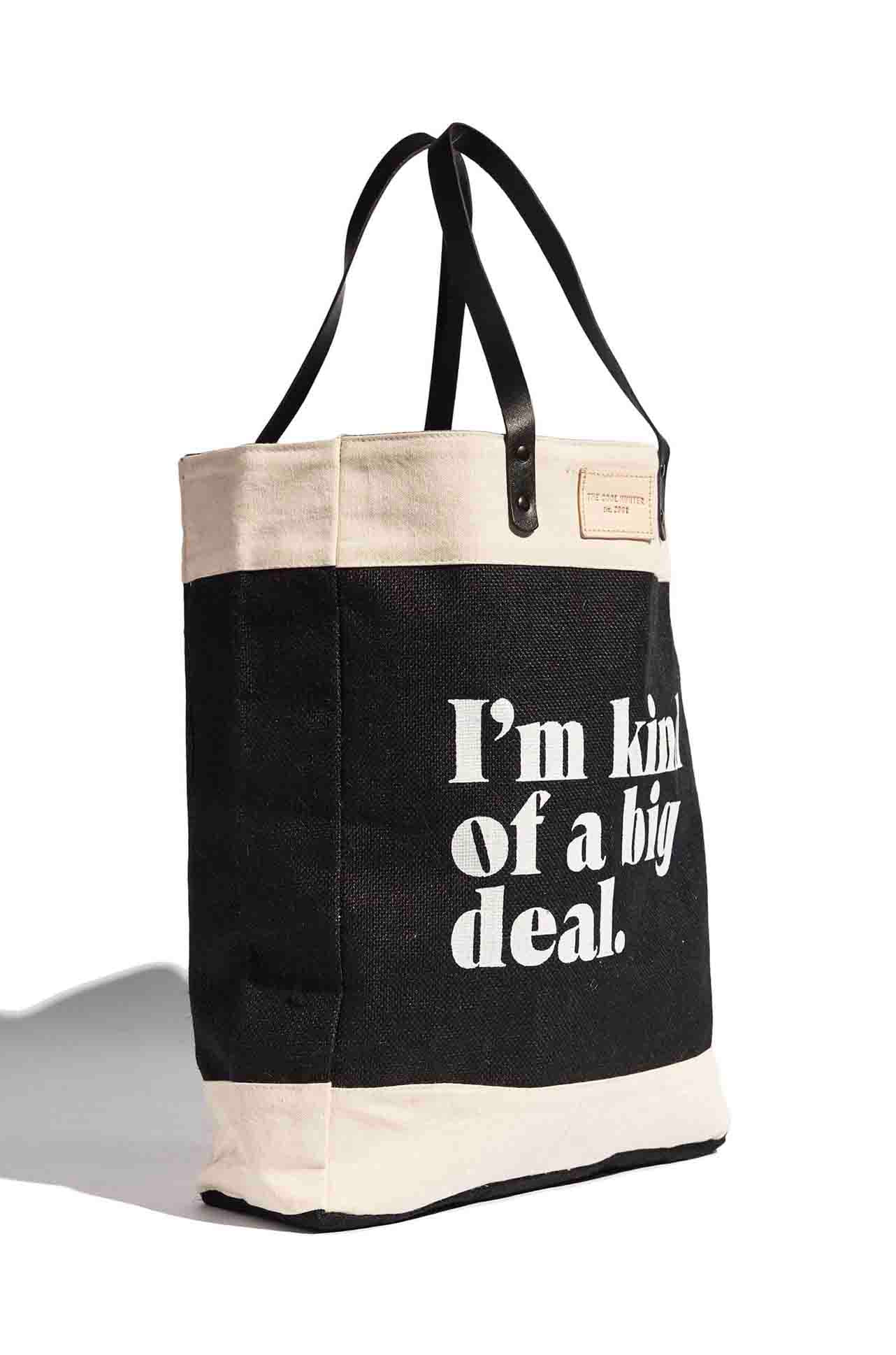The Cool Hunter Market Bags - Im Kind Of A Big Deal Black Market Bag