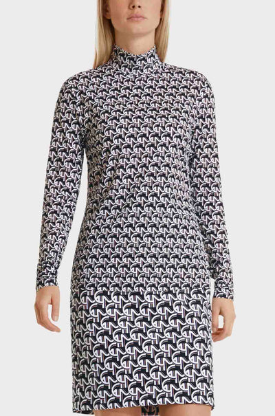Marc Cain - High Neck Print T-Shirt