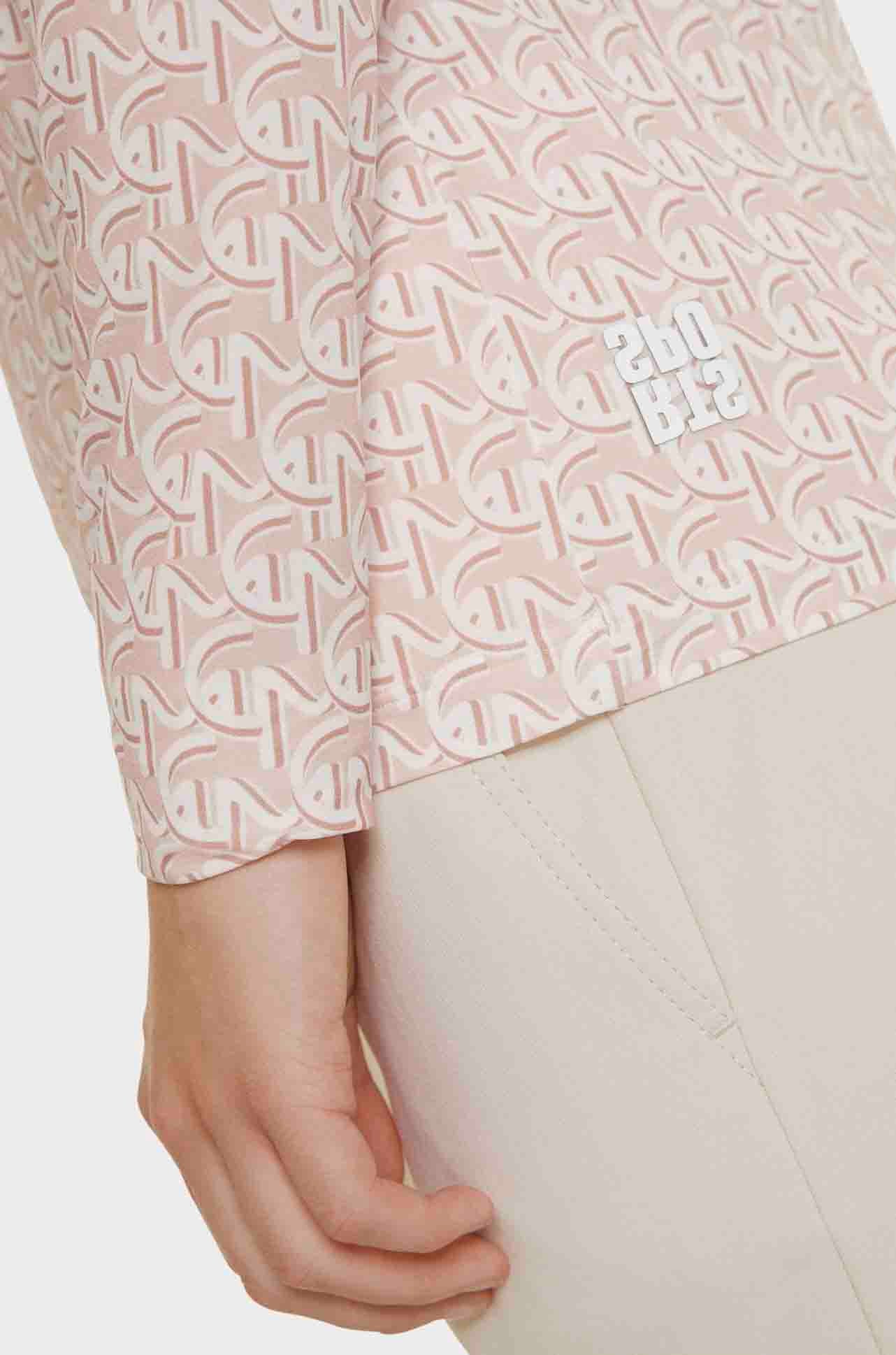 Marc Cain - High Neck Print T-Shirt