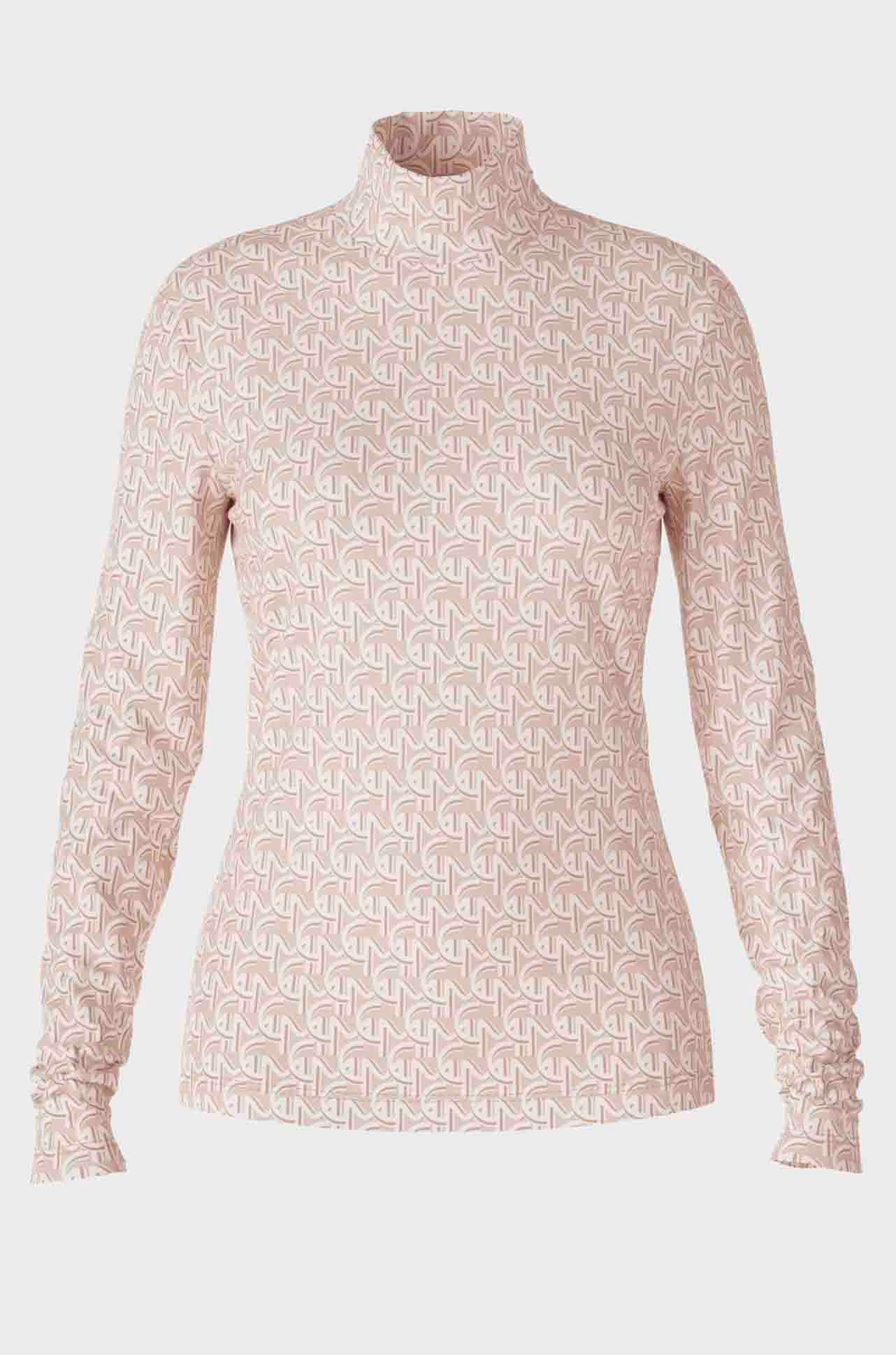 Marc Cain - High Neck Print T-Shirt