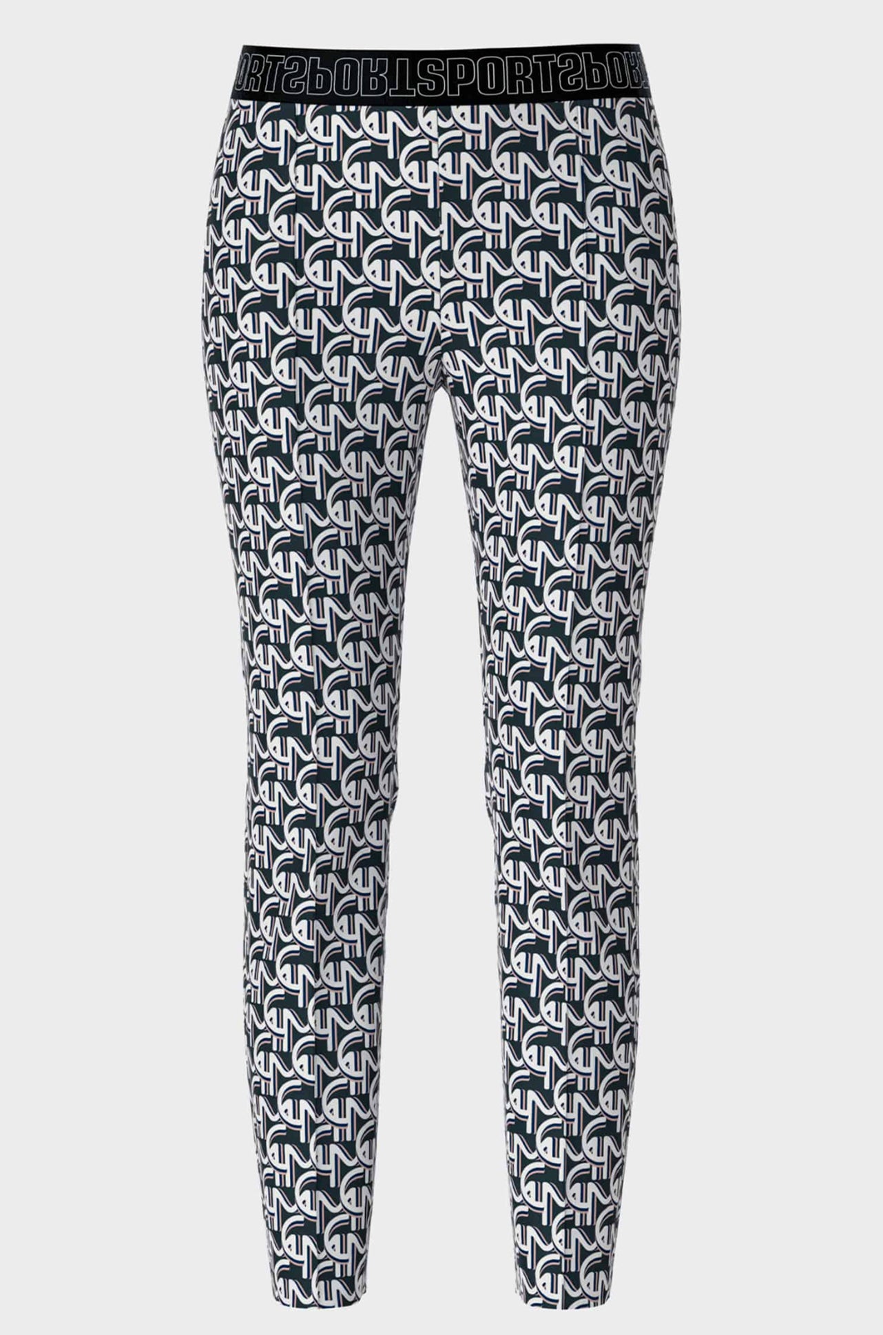 Marc Cain - Logo Print Waistband Pant