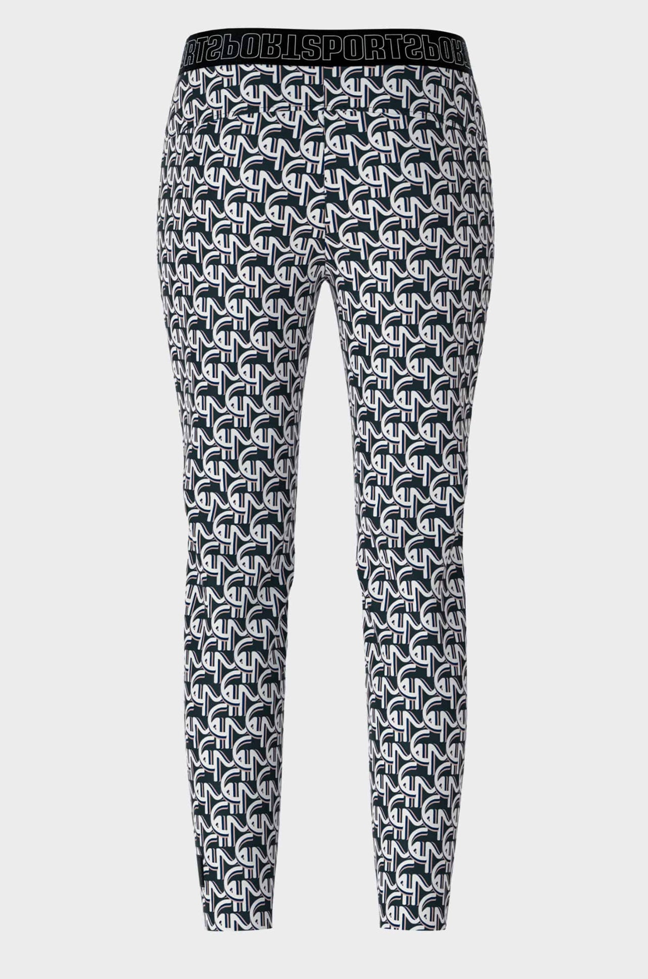 Marc Cain - Logo Print Waistband Pant