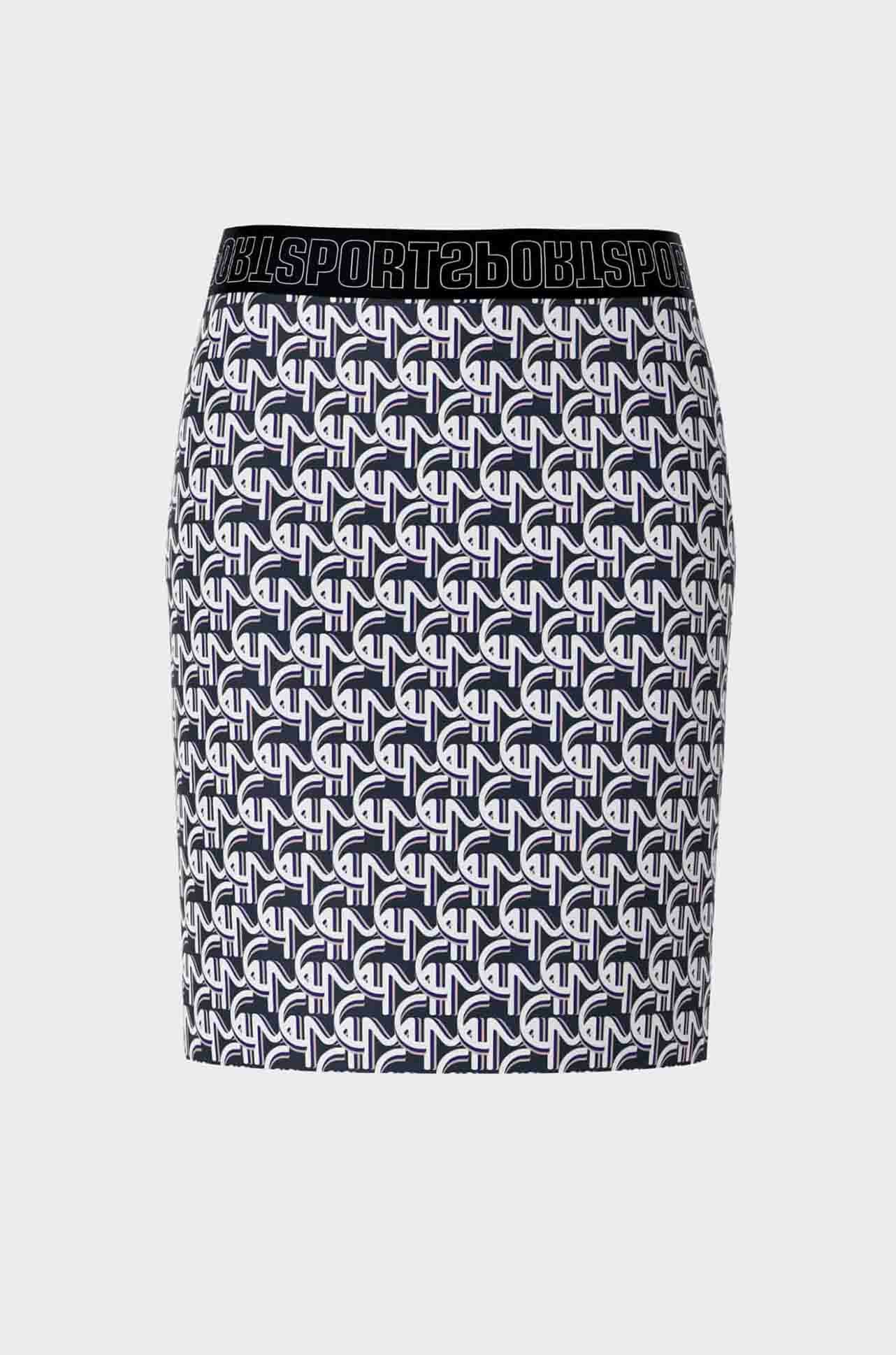 Marc Cain - Logo Waistband Skirt