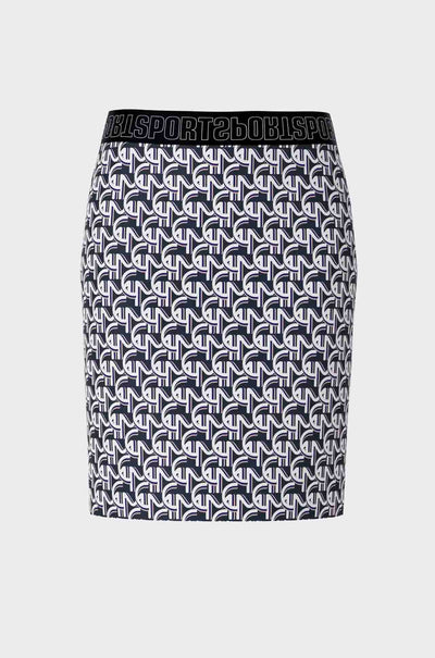 Marc Cain - Logo Waistband Skirt