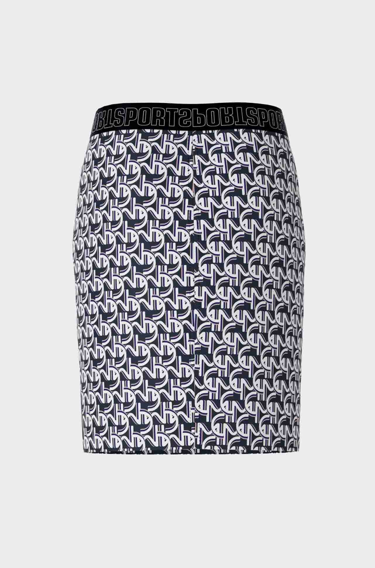 Marc Cain - Logo Waistband Skirt