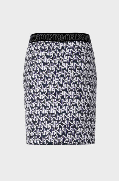 Marc Cain - Logo Waistband Skirt