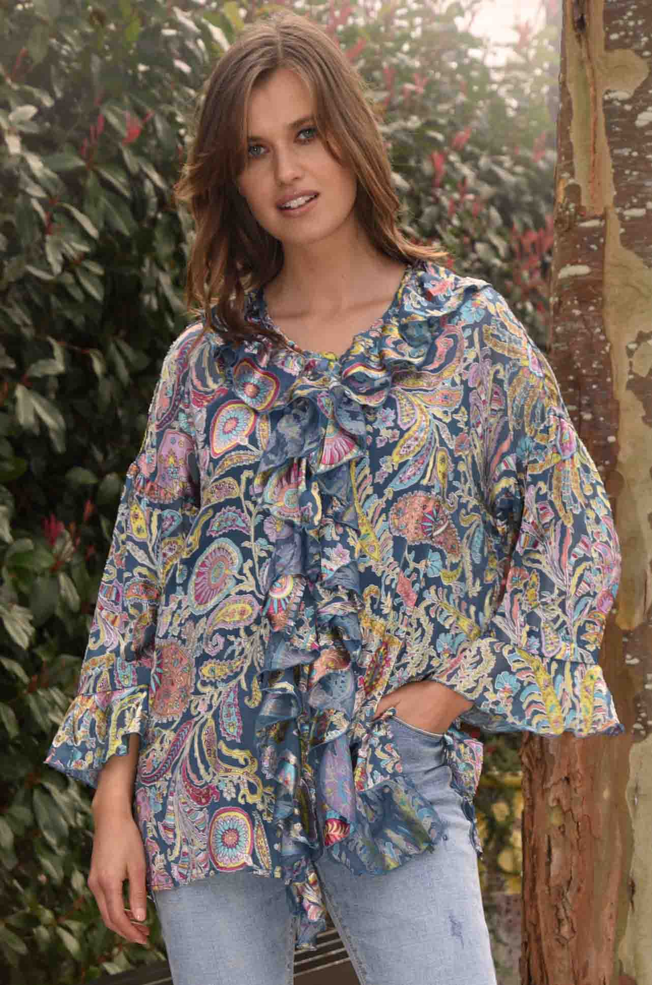 Curate - Dawn Of A New Day Off The Cuff Top