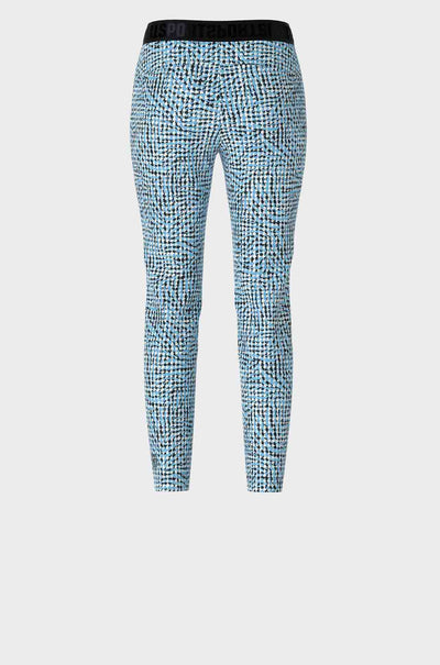Marc Cain - Pepita Pattern Stretch Scuba Pant