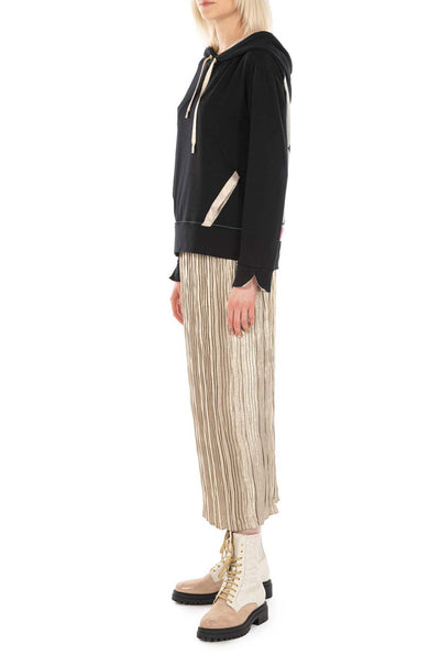 Elisa Cavaletti - Print Back Hooded Sweater