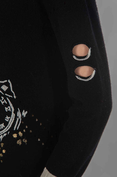 Elisa Cavaletti - Print Cut Out Knit