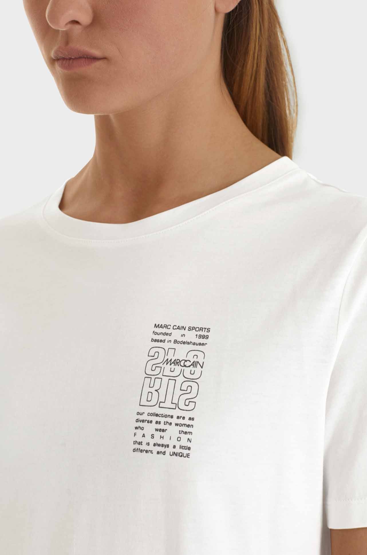 Marc Cain - Rethink Together Cotton T-Shirt