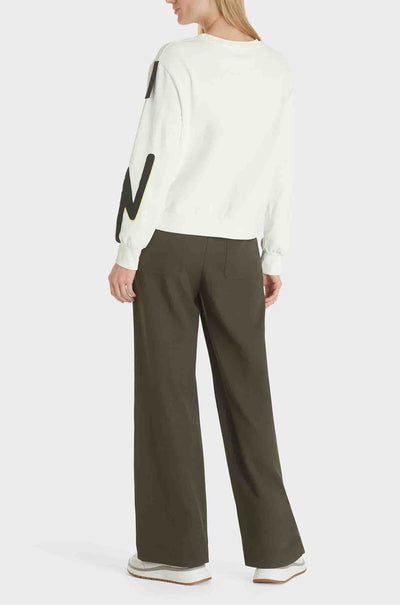 Marc Cain - Sweatshirt w/ Letter Print