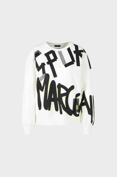 Marc Cain - Sweatshirt w/ Letter Print