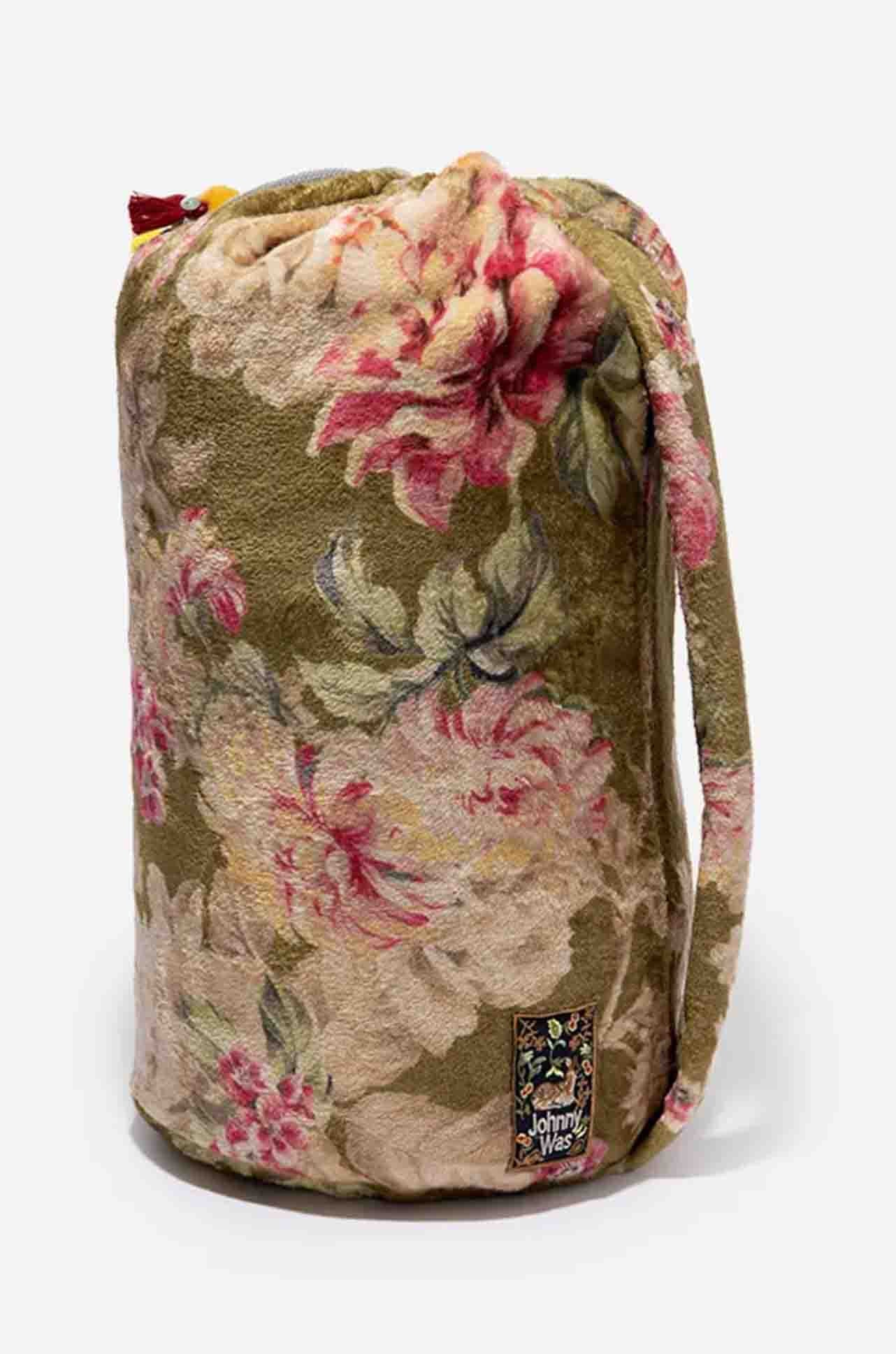 Johnny Was - Vintage Rose Cozy Blanket