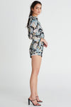 We Are Kindred - Talulah Playsuit in Noir Blossom