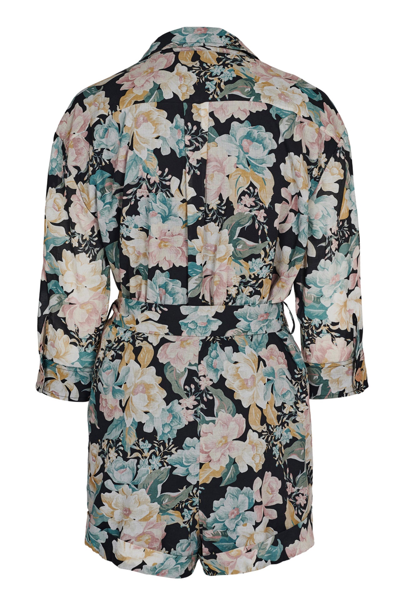 We Are Kindred - Talulah Playsuit in Noir Blossom