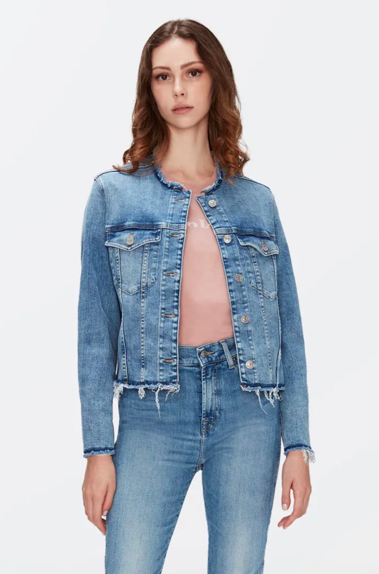 7 For All Mankind - Koko Jacket in Slim Illusion