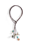 Mulberry Mongoose - Wrap Turquoise Necklace