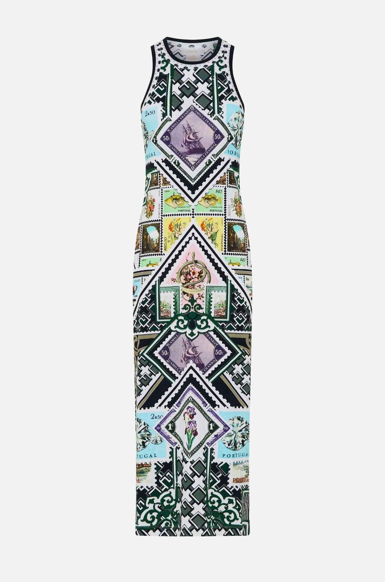 Camilla - My Porto Pen Pal Jersey Tank Dress