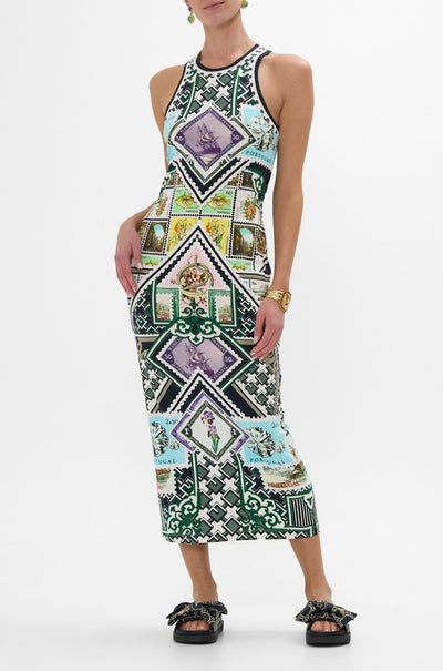 Camilla - My Porto Pen Pal Jersey Tank Dress