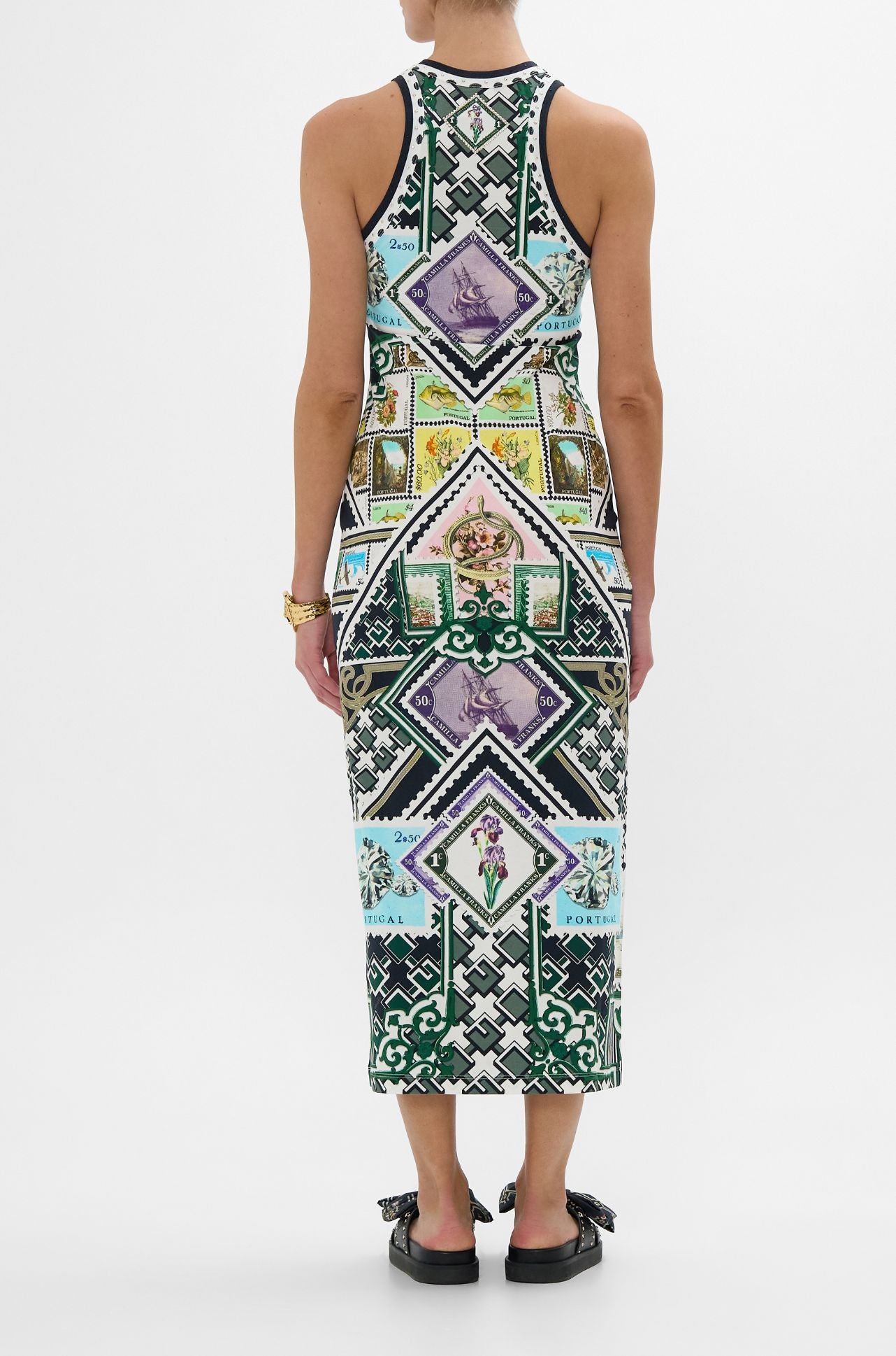 Camilla - My Porto Pen Pal Jersey Tank Dress
