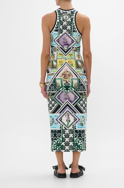 Camilla - My Porto Pen Pal Jersey Tank Dress