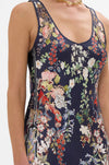 Camilla - Palacio Poetry Bias Cut Tank Dress