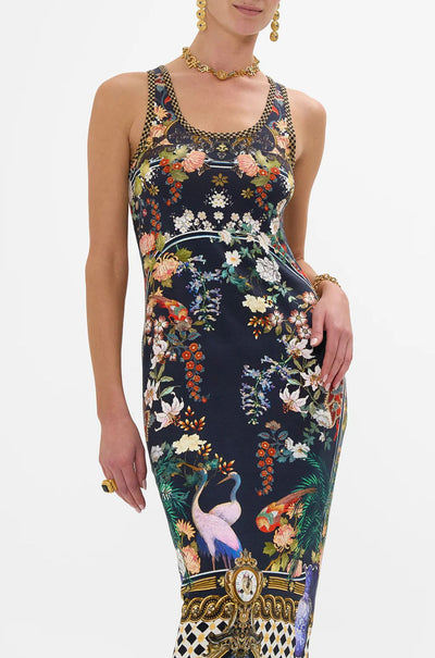 Camilla - Palacio Poetry Jersey Scoop Neck Tank Dress