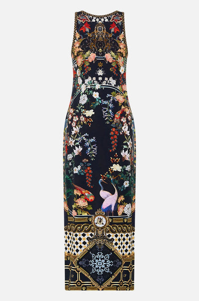 Camilla - Palacio Poetry Jersey Scoop Neck Tank Dress