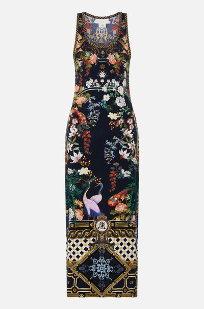 Camilla - Palacio Poetry Jersey Scoop Neck Tank Dress
