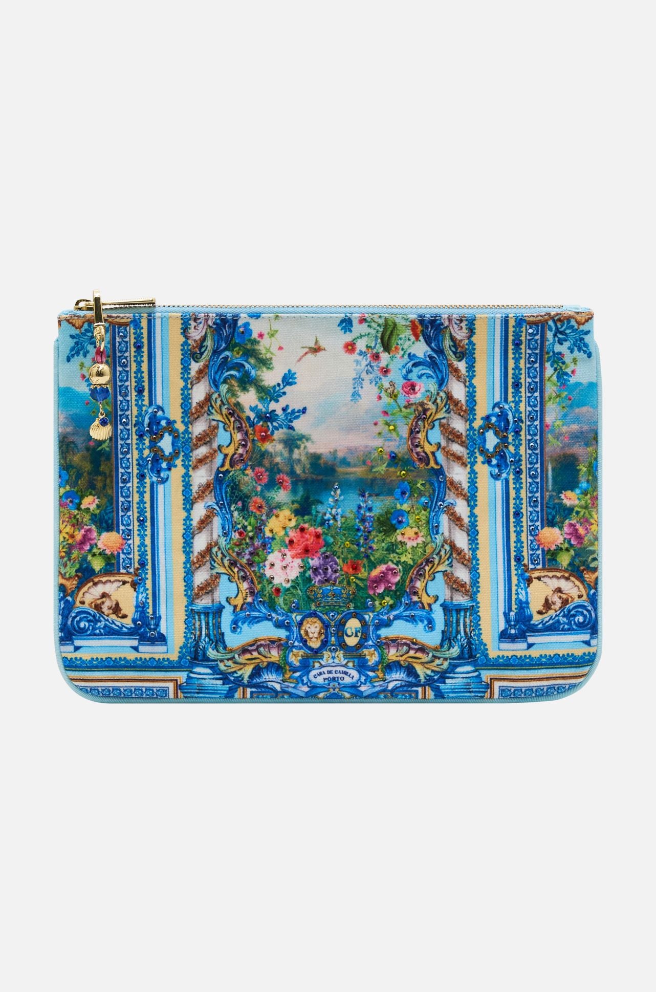Camilla - Wall To Wall Wonders Small Canvas Clutch